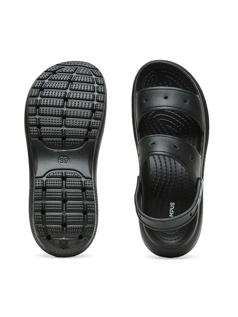 GCW-7002 Black Women's Clogs